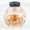 Ripoll Plafoniera, Lampada a sfera Ambrato, 1-Luce