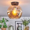 Ripoll Plafoniera, Lampada a sfera Ambrato, 1-Luce