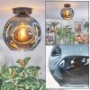 Ripoll Plafoniera, Lampada a sfera Blu, 1-Luce