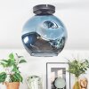Ripoll Plafoniera, Lampada a sfera Blu, 1-Luce