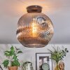 Ripoll Plafoniera, Lampada a sfera Grigio fumo, 1-Luce
