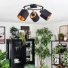 Alsen Plafoniera, Faretto da soffitto Nero, 3-Luci