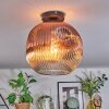 Ripoll Plafoniera, Lampada a sfera Chiaro, Ramato, 1-Luce