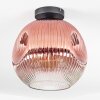 Ripoll Plafoniera, Lampada a sfera Chiaro, Ramato, 1-Luce