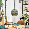 Koyoto Lampadario a sospensione, Lampada a sfera, Lampada a sospensione Verde, 1-Luce