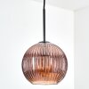 Koyoto Lampadario a sospensione, Lampada a sfera, Lampada a sospensione Ramato, 1-Luce