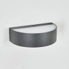 Duron Lampada da parete per esterno, Lampade Up & Down, Applique LED Antracite, 1-Luce