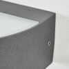 Duron Lampada da parete per esterno, Lampade Up & Down, Applique LED Antracite, 1-Luce