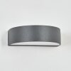 Duron Lampada da parete per esterno, Lampade Up & Down, Applique LED Antracite, 1-Luce