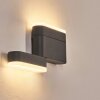 Fanek Lampada da parete per esterno, Lampade Up & Down, Applique LED Antracite, 2-Luci