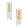 G9 LED 3 Watt bianco caldo dimmerabile 330 Lumen