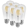E27 LED 6 Watt bianco caldo 800 Lumen
