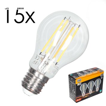 E27 LED 6.5 Watt bianco caldo 810 Lumen