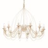 Ideal Lux CORTE Lampadario a sospensione Bianco, 12-Luci
