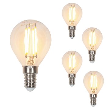 E14 4 Watt bianco caldo 400 Lumen