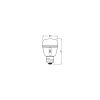 Illuminazione Osram E27 10 Watt 330 Lumen