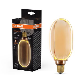Illuminazione Osram E27 LED 4 Watt bianco caldo dimmerabile 220 Lumen
