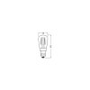 Illuminazione Osram E14 1.6 Watt bianco caldo 50 Lumen