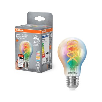 Illuminazione Osram E27 4.8 Watt dimmerabile 470 Lumen