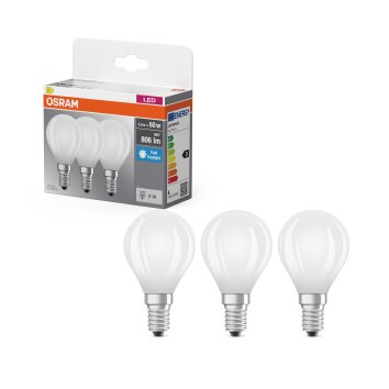 Illuminazione Osram E14 5.9 Watt bianco luce diurna 806 Lumen