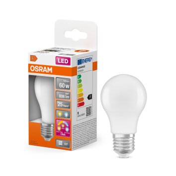 Illuminazione Osram E27 LED 8.8 Watt bianco luce diurna 806 Lumen
