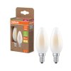 Illuminazione Osram E14 2.2 Watt bianco caldo 470 Lumen