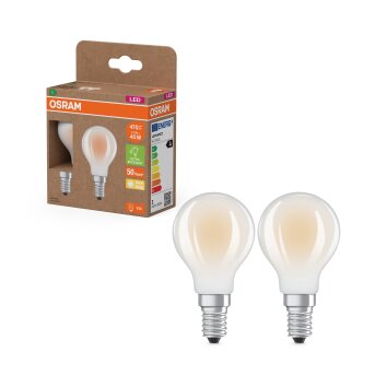 Illuminazione Osram E14 2.2 Watt bianco caldo 470 Lumen