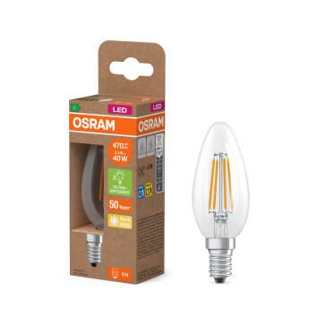 Illuminazione Osram E14 2.2 Watt bianco caldo 470 Lumen
