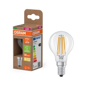 Illuminazione Osram E14 2.2 Watt bianco caldo 470 Lumen