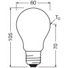 Illuminazione Osram E27 5 Watt bianco neutro 1055 Lumen