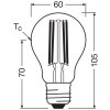 Illuminazione Osram E27 3.8 Watt bianco caldo dimmerabile 806 Lumen