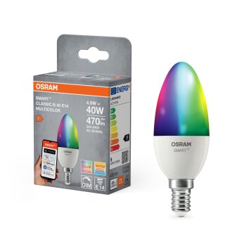 Illuminazione Osram E14 4.9 Watt dimmerabile 470 Lumen