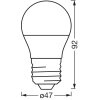 Illuminazione Osram E27 4.9 Watt dimmerabile 470 Lumen