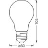 Illuminazione Osram E27 LED 6 Watt bianco neutro dimmerabile 680 Lumen