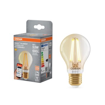 Illuminazione Osram E27 LED 6 Watt bianco neutro dimmerabile 680 Lumen