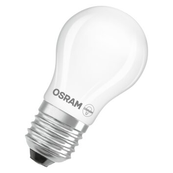 Illuminazione Osram E27 LED 4 Watt bianco caldo 470 Lumen