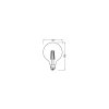 Illuminazione Osram E27 7 Watt bianco caldo 806 Lumen