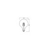 Illuminazione Osram E27 LED 4 Watt bianco caldo 470 Lumen