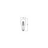 Illuminazione Osram E27 LED 7 Watt bianco caldo 806 Lumen
