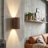 Fonir Lampade Up & Down, Applique Marrone, 1-Luce