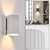 Fonir Lampade Up & Down, Applique Grigio, 1-Luce