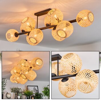 Basto Plafoniera, Lampada a sfera Écru, 10-Luci