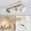 Narel Plafoniera LED Sabbia, 3-Luci