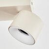 Narel Plafoniera LED Sabbia, 3-Luci