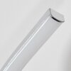 Lunor Applique, Faretto da parete LED Cromo, 1-Luce