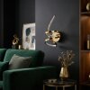 Lunor Applique, Faretto da parete LED Oro, 1-Luce