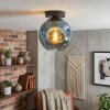 Ripoll Plafoniera, Lampada a sfera Blu, 1-Luce