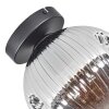 Ripoll Plafoniera, Lampada a sfera Grigio fumo, 1-Luce