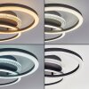 Marek Plafoniera LED Nero, 1-Luce