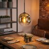 Ripoll Lampadario a sospensione, Lampada a sfera, Lampada a sospensione Oro, Chiaro, 1-Luce